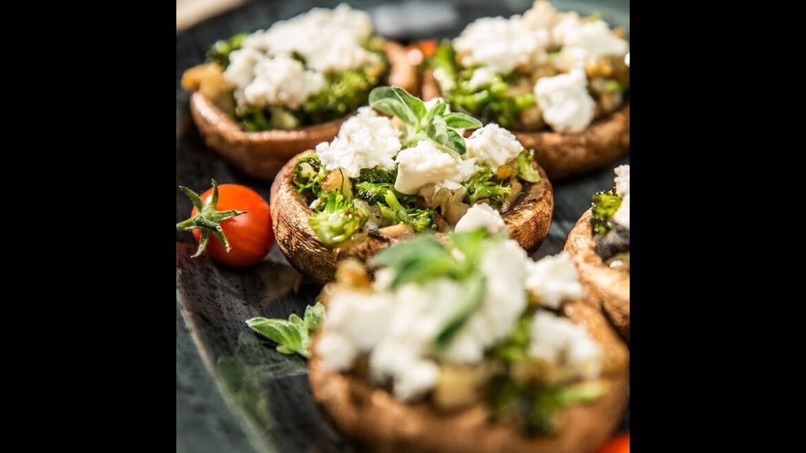 Greek-Style Stuffed Mushrooms Greek-Style Stuffed Mushrooms