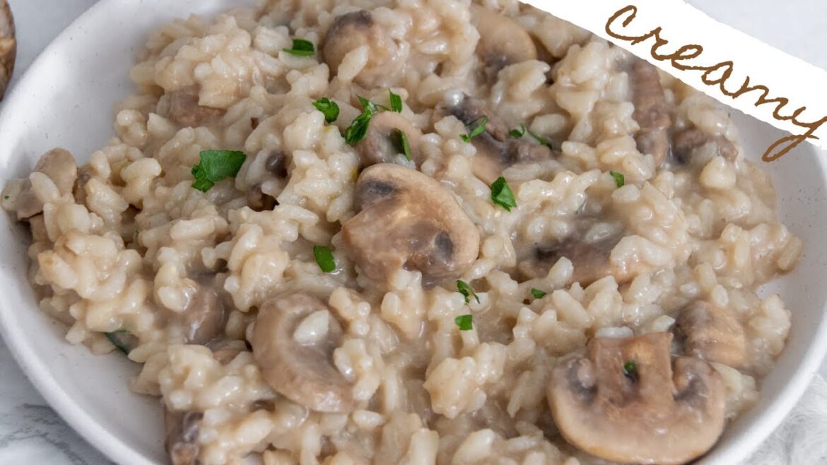 How to Make Mushroom Risotto (so CREAMY) | Italian Recipe How to Make Mushroom Risotto (so CREAMY) | Italian Recipe