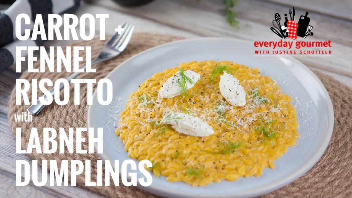 Carrot Fennel Risotto | Everyday Gourmet S7 E58