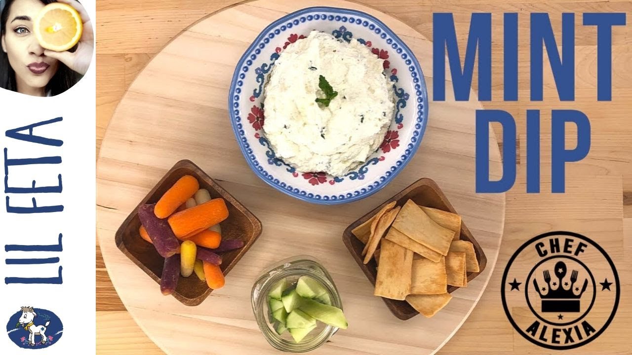 How to make Feta and Mint Dip LIL FETA by Chef Alexia Dining and