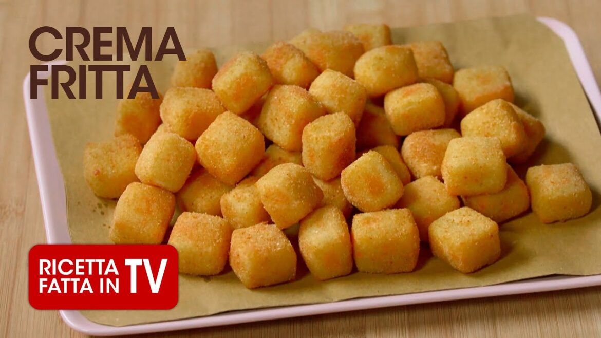 CREMA FRITTA di Benedetta Rossi - Ricetta TV Fatto in Casa per Voi