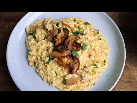 Mushroom Risotto in 60 seconds #shorts Mushroom Risotto in 60 seconds #shorts