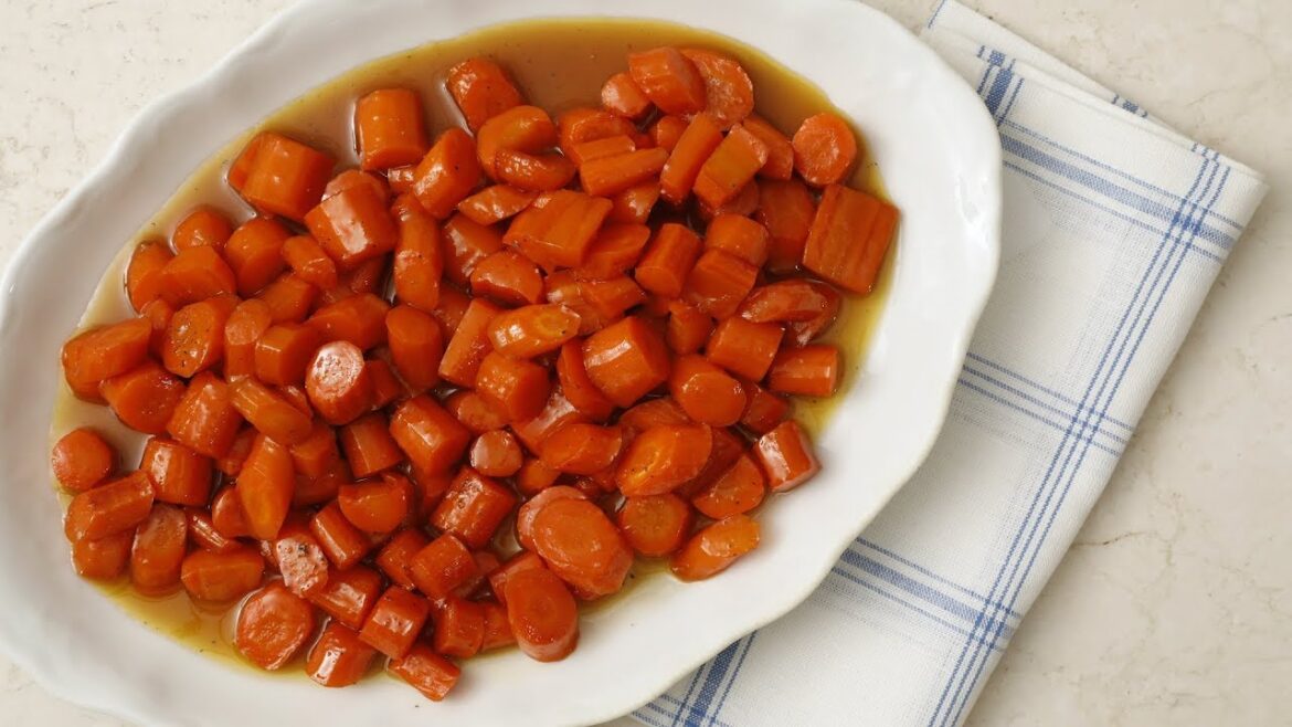 Honey-Glazed Carrots- Martha Stewart Honey-Glazed Carrots- Martha Stewart