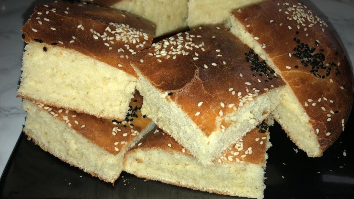 Khobz el dar/(Algerian bread )خبز الدار الشهي سهل التحضير