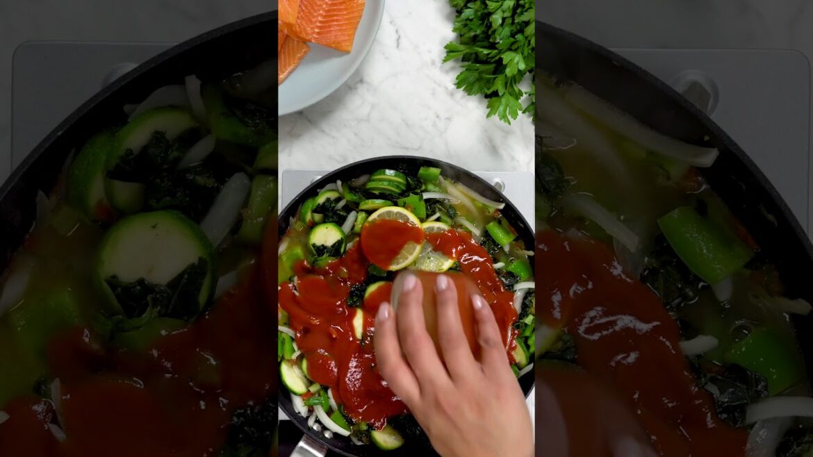 Greek Baked Fish with Vegetables