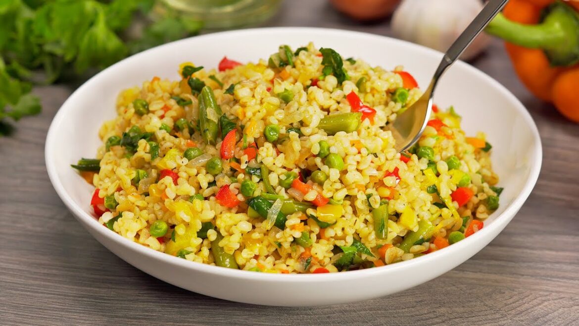 Mixed VEGETABLE BULGUR || Easy, Tasty, Healthy! Veggie Bulgur. Recipe by Always Yummy! Mixed VEGETABLE BULGUR || Easy, Tasty, Healthy! Veggie Bulgur. Recipe by Always Yummy!
