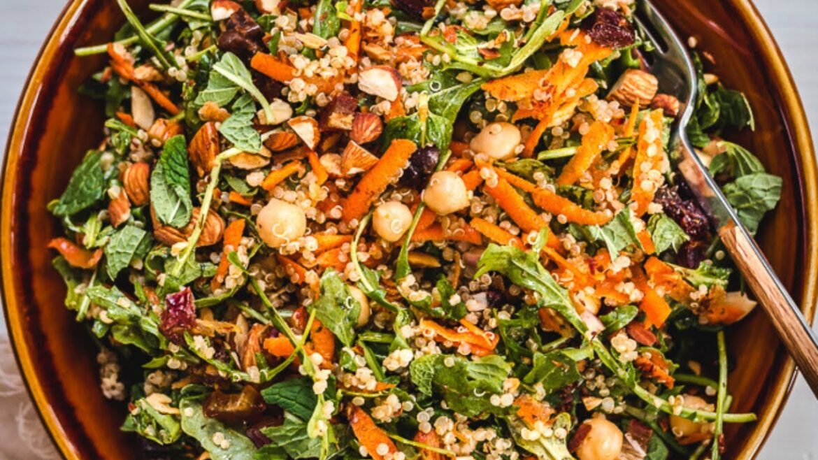 Moroccan Carrot Chickpea and Quinoa Salad | EASY VEGAN & GLUTEN-FREE Moroccan Carrot Chickpea and Quinoa Salad | EASY VEGAN & GLUTEN-FREE