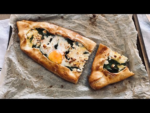 Turkish Spinach and Feta Pide Bread – Episode 380 – Baking with Eda Turkish Spinach and Feta Pide Bread - Episode 380 - Baking with Eda