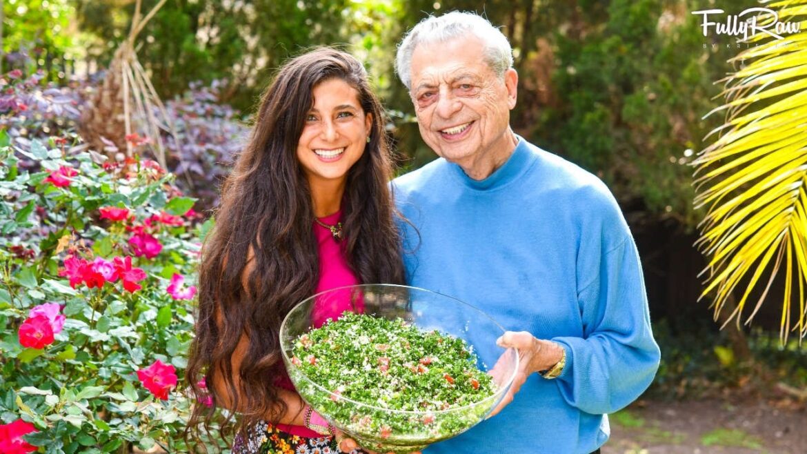 Raw Vegan Tabbouleh with My Grandfather! Lebanese Style! Raw Vegan Tabbouleh with My Grandfather! Lebanese Style!