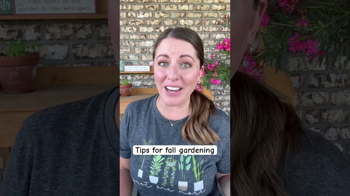 Five Tips for Starting a Fall Garden #fallgarden #gardentips #vegetablegarden