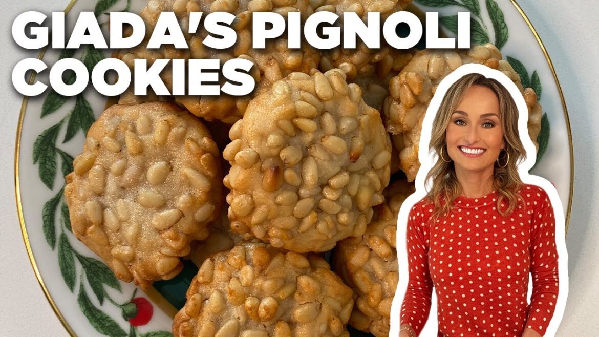 Giada De Laurentiis’ Pignoli Cookies | Food Network Giada De Laurentiis' Pignoli Cookies | Food Network