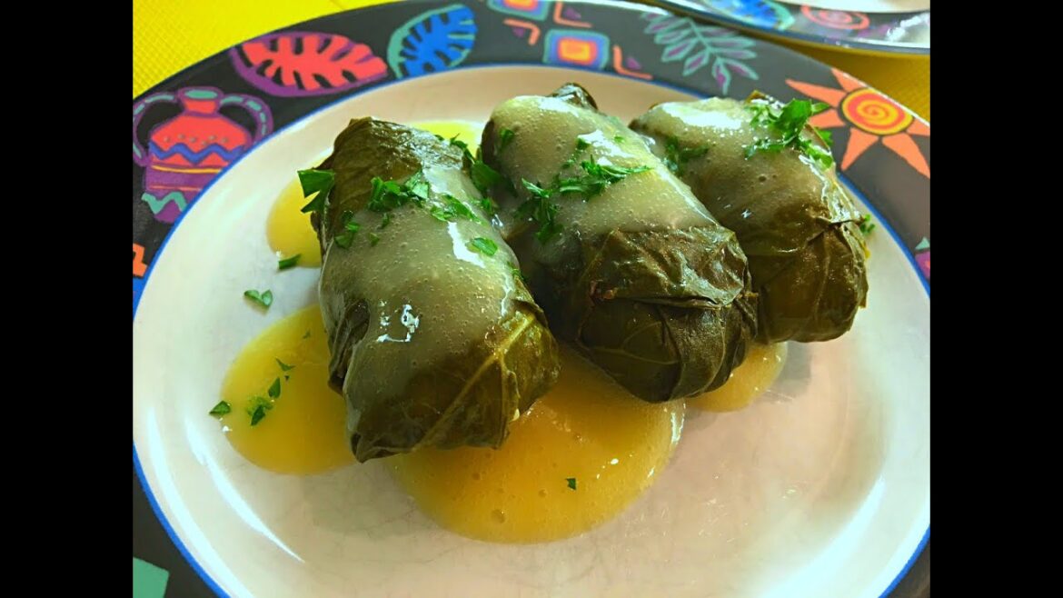 Greek Dolmades with Avgolemono Sauce Recipe – Episode # 132 Greek Dolmades with Avgolemono Sauce Recipe - Episode # 132