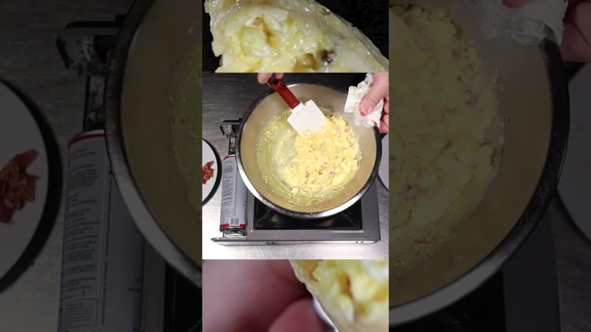 Bacon, Egg, and Cheese BREAKFAST BURRITO  | Carnivore Recipes | Cheese Tortilla