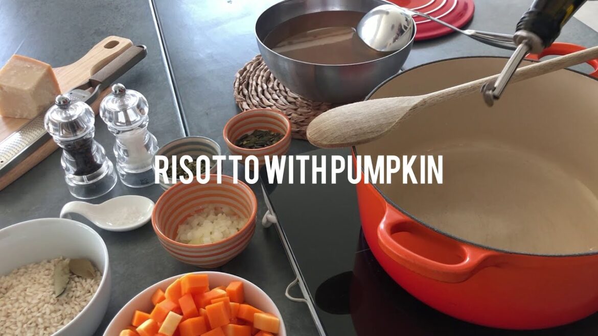 Chef collaboration - Cheesy Pumpkin Risotto by Francesca Busso (Miele Dubai)