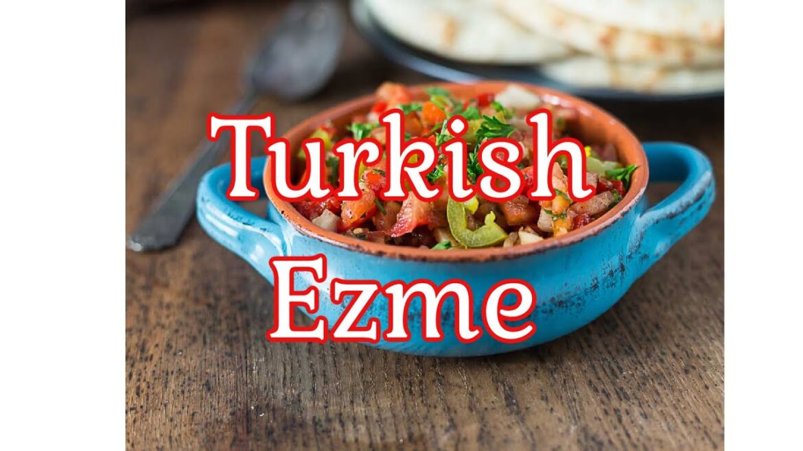 Turkish Ezme Spicy Pepper Salsa Turkish Ezme Spicy Pepper Salsa