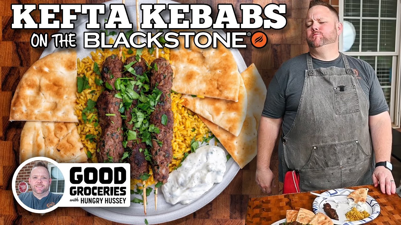 Moroccan Kefta Kebabs with Matt Hussey Blackstone Griddles Dining