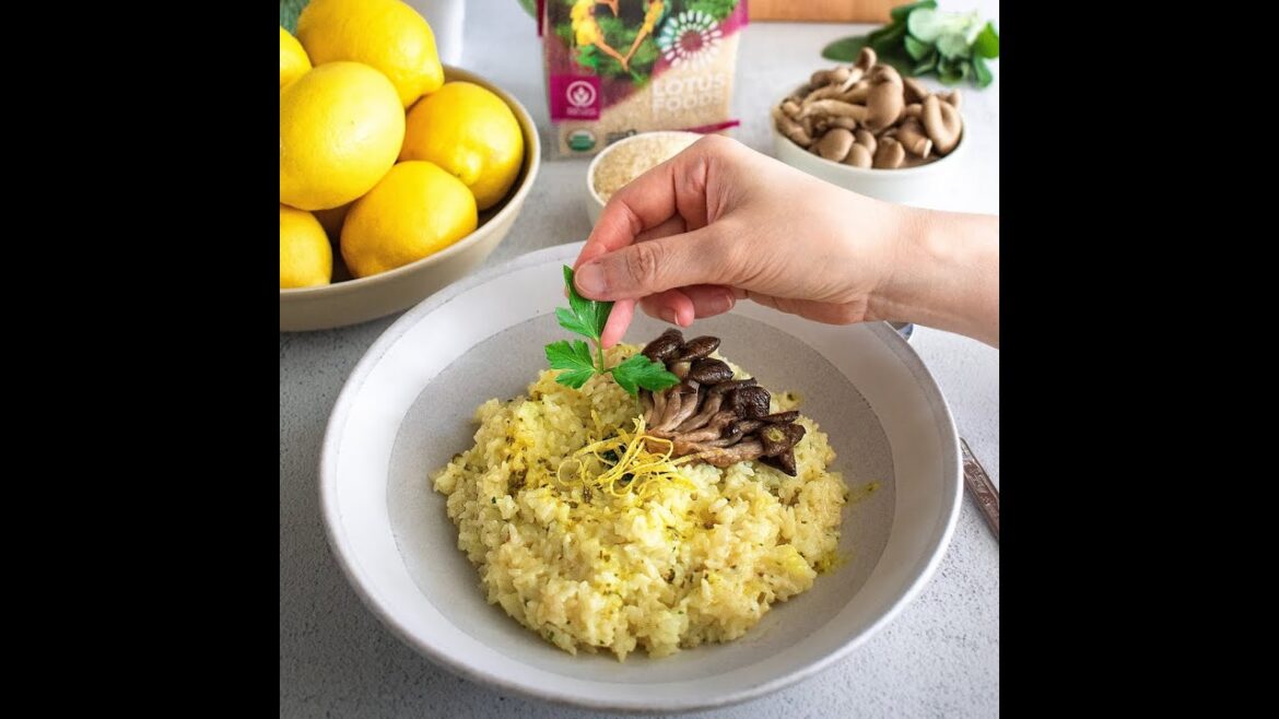 Quick Lemon Butter Risotto Quick Lemon Butter Risotto