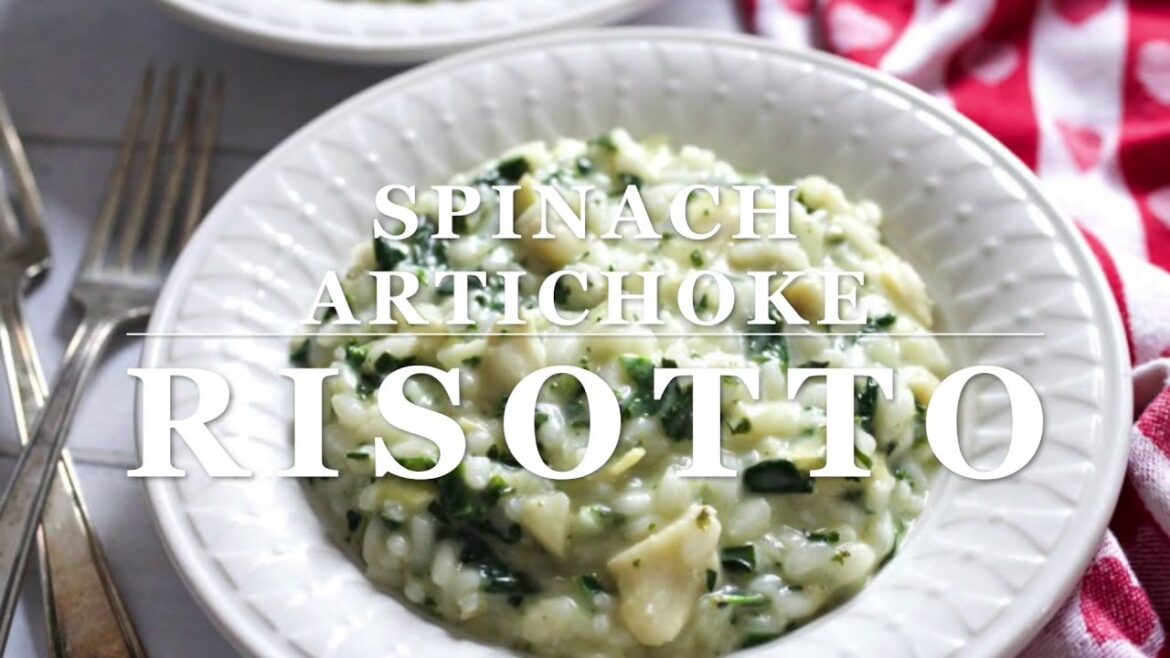 Spinach Artichoke Risotto