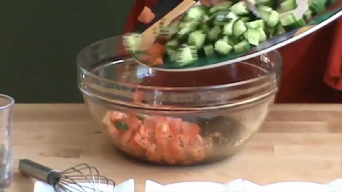 Lebanese Tomato Cucumber & Onion Salad Recipe!