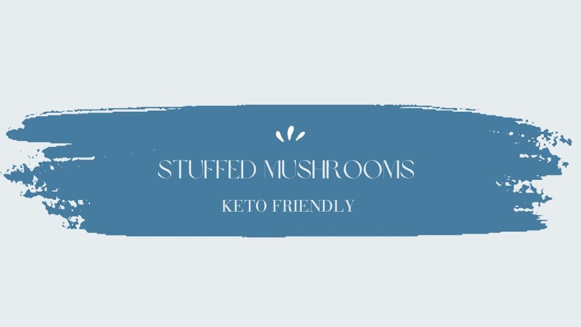 Easy keto recipe! Spinach and feta stuffed mushrooms Easy keto recipe! Spinach and feta stuffed mushrooms