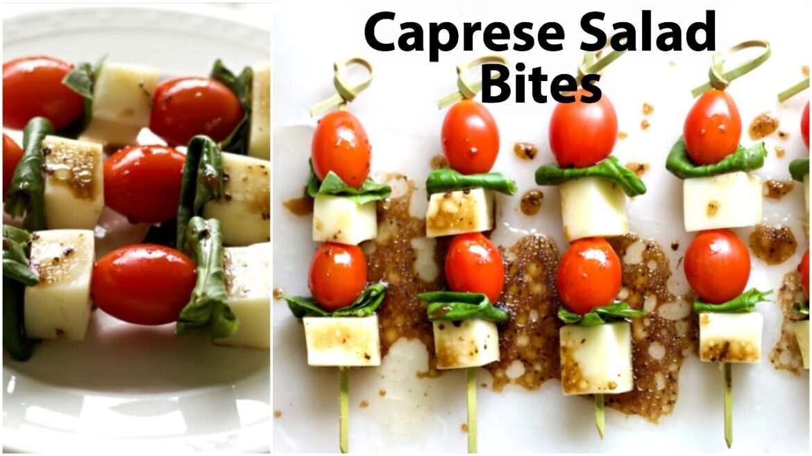 Caprese Salad Bites | Easy Appetizer