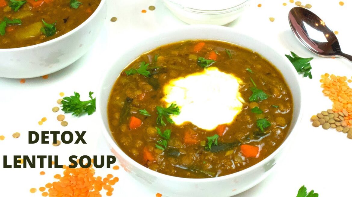 EASY MOROCCAN LENTIL SOUP RECIPE | HEALTHY VEGAN DINNER IDEA EASY MOROCCAN LENTIL SOUP RECIPE | HEALTHY VEGAN DINNER IDEA