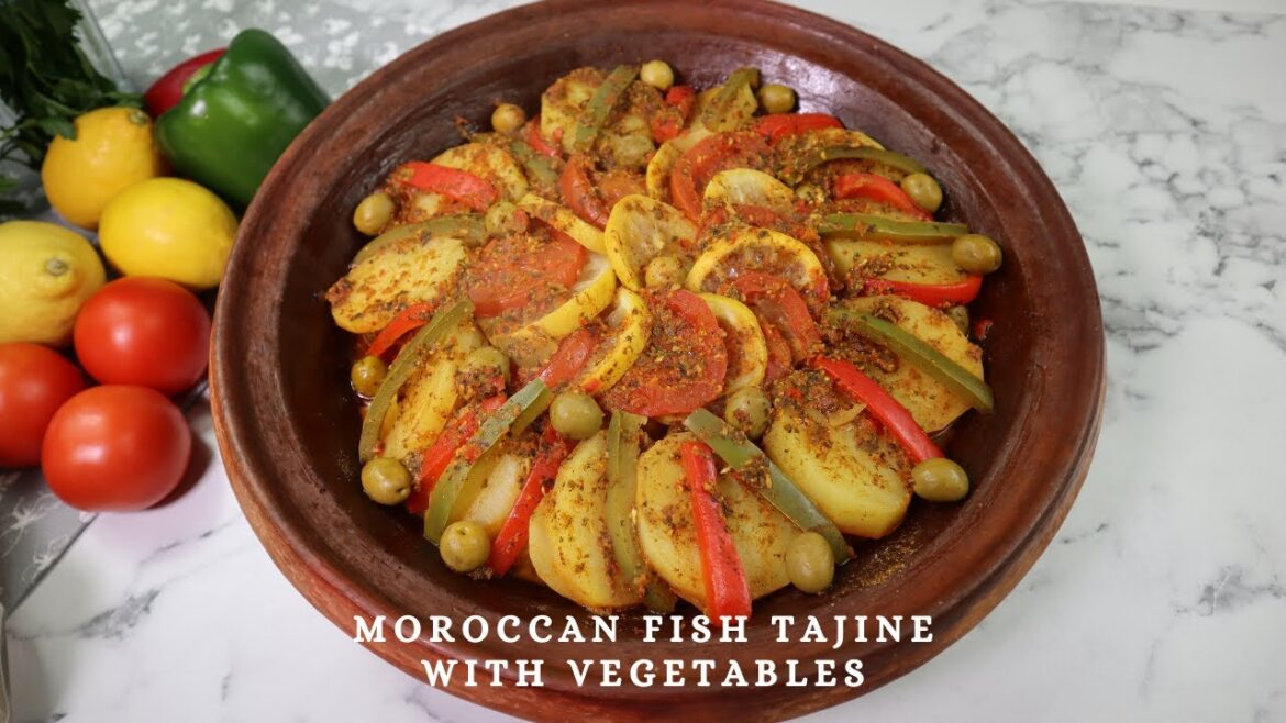 MOROCCAN FISH TAJINE WITH VEGETABLES | QUICK, EASY AND VERY CHEAP RECIPE | SAM LAKE CHANNEL MOROCCAN FISH TAJINE WITH VEGETABLES | QUICK, EASY AND VERY CHEAP RECIPE | SAM LAKE CHANNEL