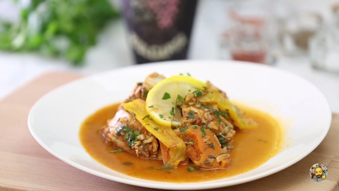 Here How To Make Moroccan Fish Tagine With Sweet Potatoes and Chermoula Here How To Make Moroccan Fish Tagine With Sweet Potatoes and Chermoula