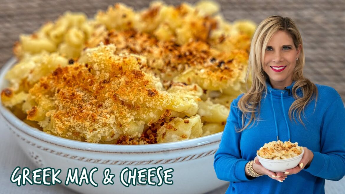Creamy and Delicious Homemade Greek Mac and Cheese