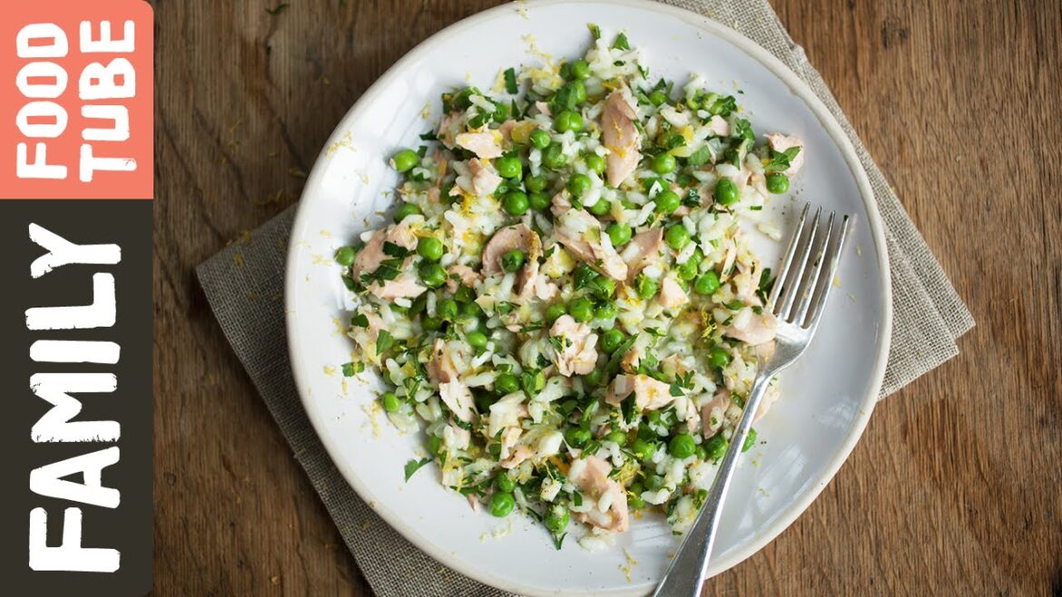 Salmon & Pea Risotto | KerryAnn Dunlop