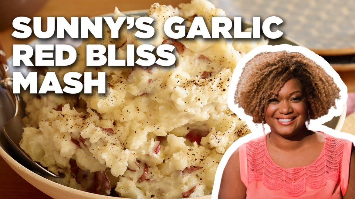 Sunny Anderson’s Garlic Red Bliss Mash | The Kitchen | Food Network Sunny Anderson's Garlic Red Bliss Mash | The Kitchen | Food Network