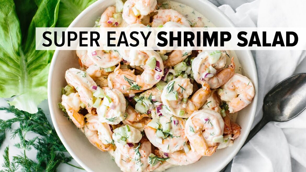 SHRIMP SALAD | the easy “must make” summer salad recipe SHRIMP SALAD | the easy "must make" summer salad recipe