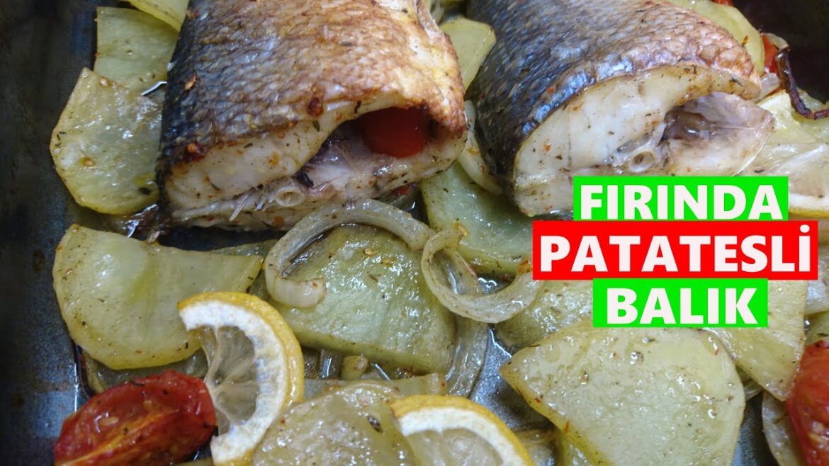 An Easy Peasy Fish Recipe || FIRINDA PATATESLİ BALIK TARİFİ || Çok kolay || TURKISH CHEF