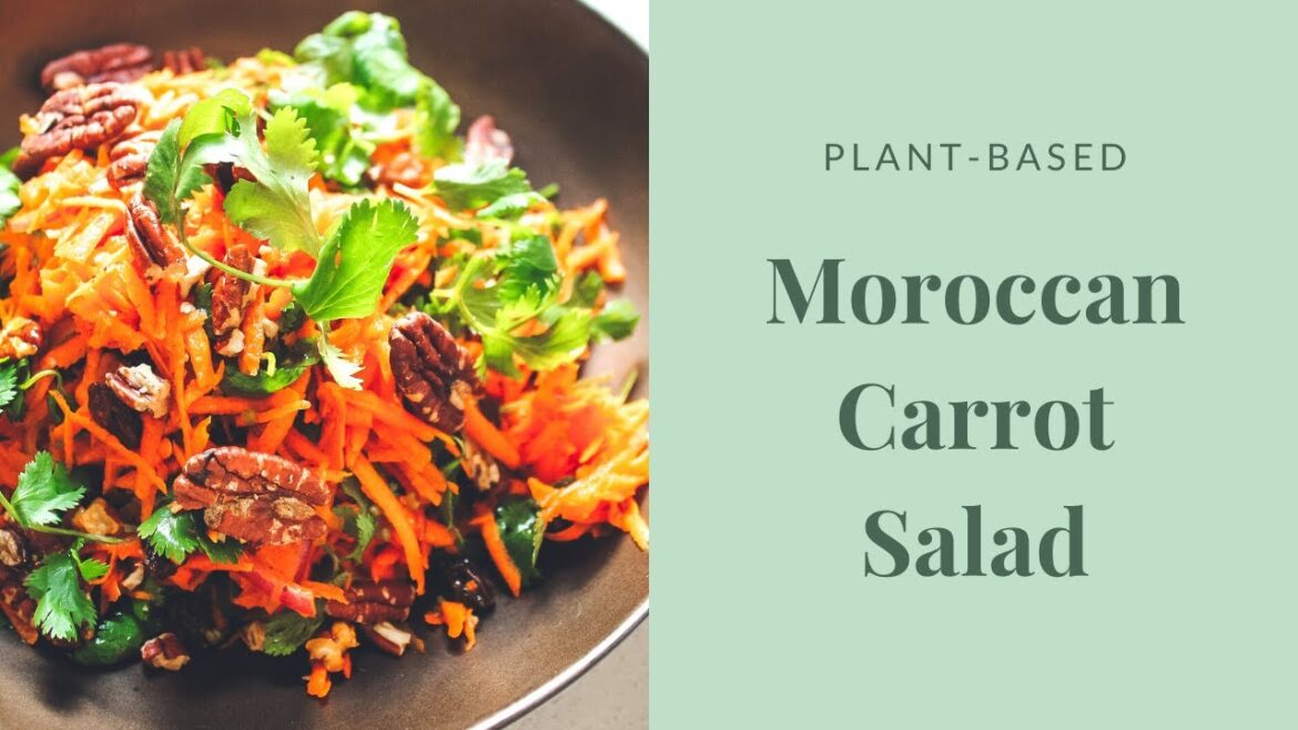 Easy & Healthy Moroccan Carrot Salad (Vegan) | EATogether