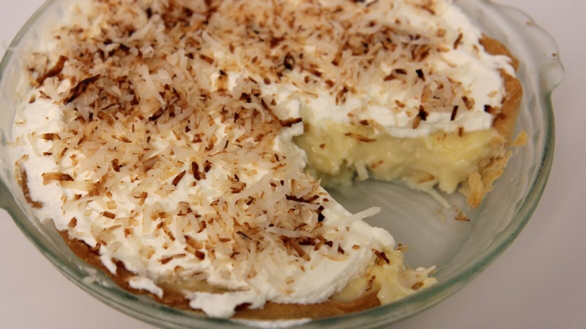 Coconut Cream Pie Recipe - Laura Vitale - Laura in the Kitchen Episode 447