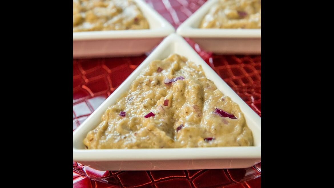 Roasted Eggplant Salad