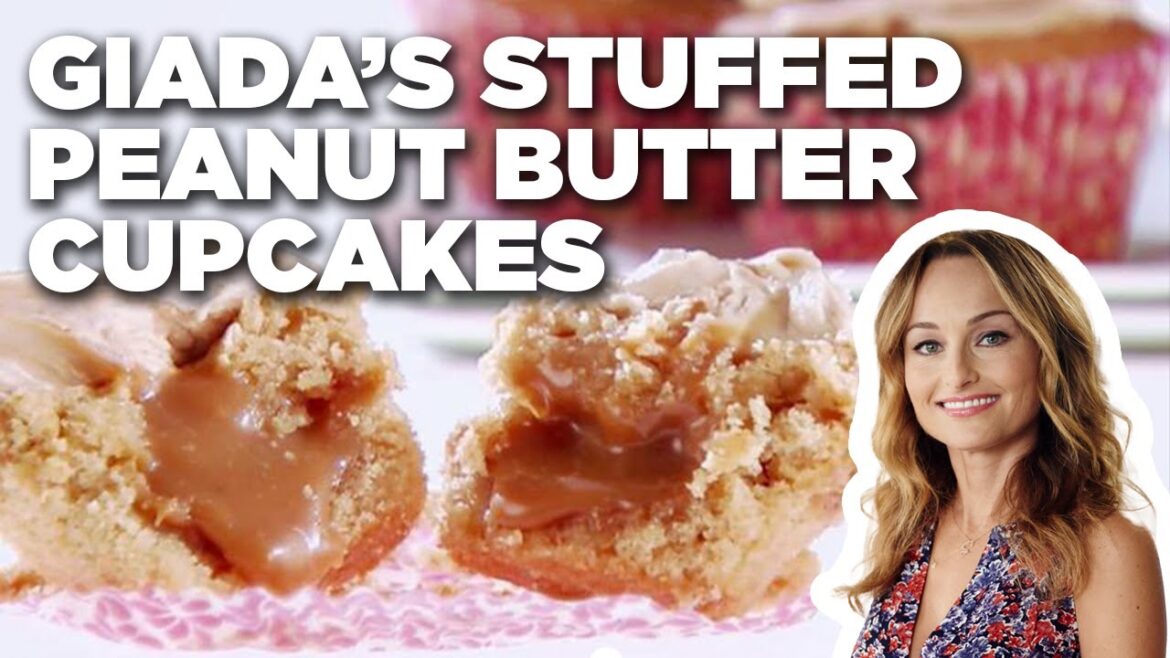 Giada De Laurentiis’ Stuffed Peanut Butter Cupcakes | Giada At Home | Food Network Giada De Laurentiis' Stuffed Peanut Butter Cupcakes | Giada At Home | Food Network