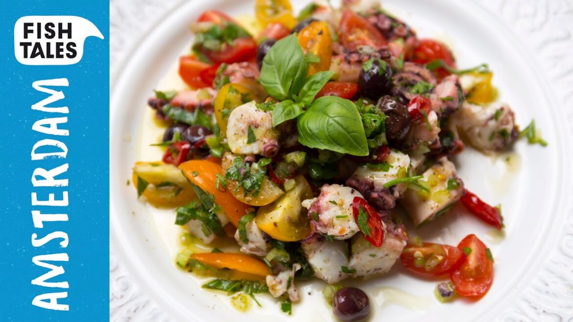 Super Quick OCTOPUS SALAD | Bart van Olphen Super Quick OCTOPUS SALAD | Bart van Olphen