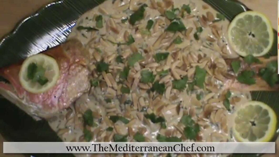 Spicy Red Snapper Fish Recipe! Lebanese Samkeh Harra