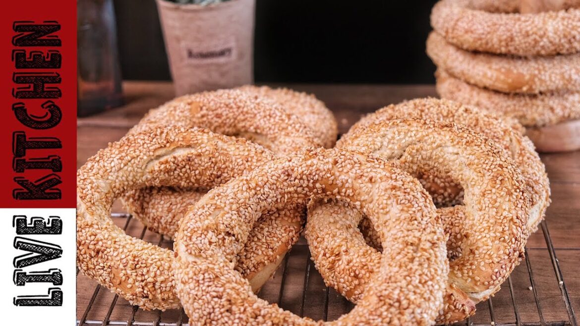 Εύκολα Κουλούρια Θεσσαλονίκης - Τύφλα να έχει ο Φούρνος - Koulouria Thessalonikis - Simit Breads