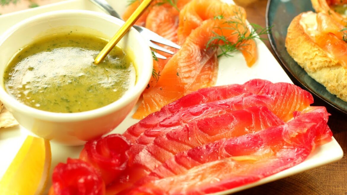 Dijon Dill Sauce for Gravlax - Gravlaxsås | Scandinavian Dijon mustard Dill Sauce | Fuzz & Buzz