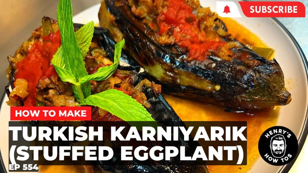 How To Make Karniyarik (Turkish Stuffed Eggplant) | Ep 554 How To Make Karniyarik (Turkish Stuffed Eggplant) | Ep 554