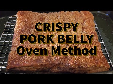 Crispy Pork Belly! Full proof crispy pork skin & juicy meat! start to