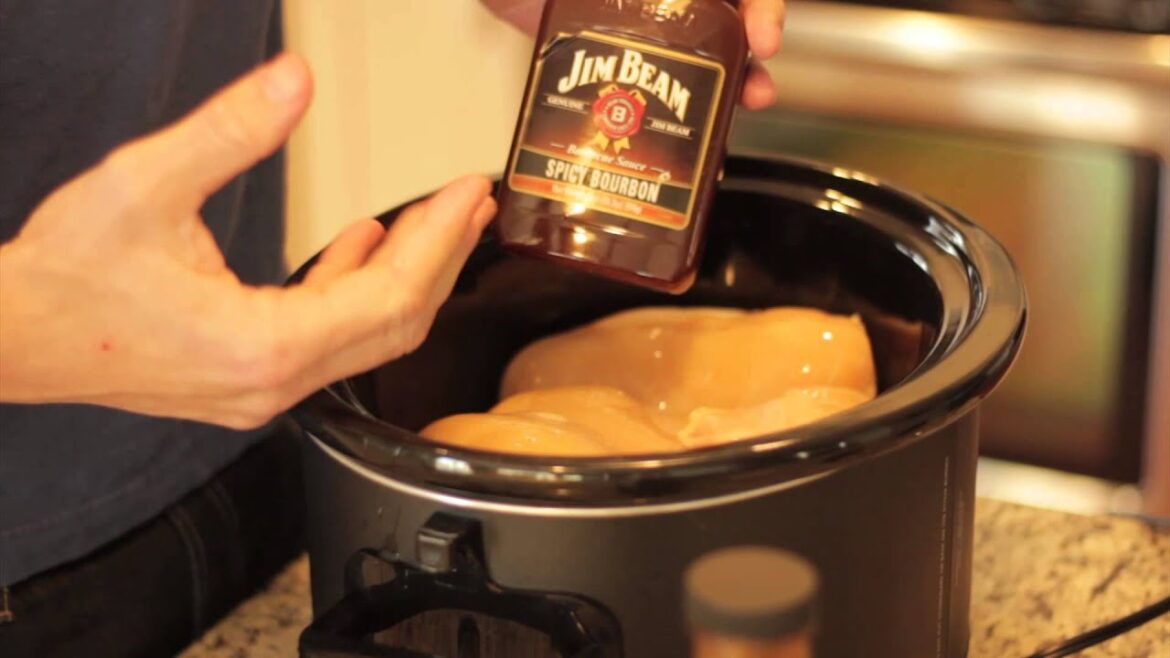 Pulled BBQ Chicken Crockpot Recipe