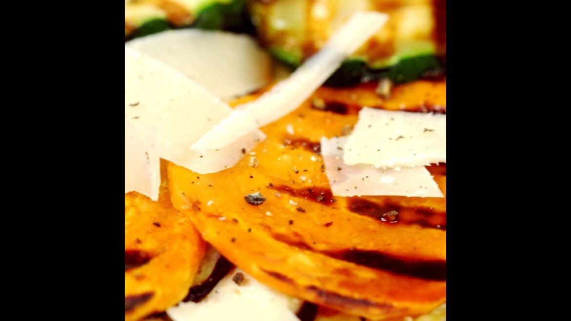 Grilled Eggplant and Zucchini