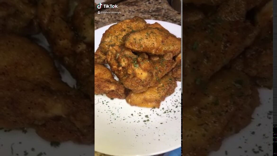 TikTok Recipe: Spicy Lemon Pepper Wings