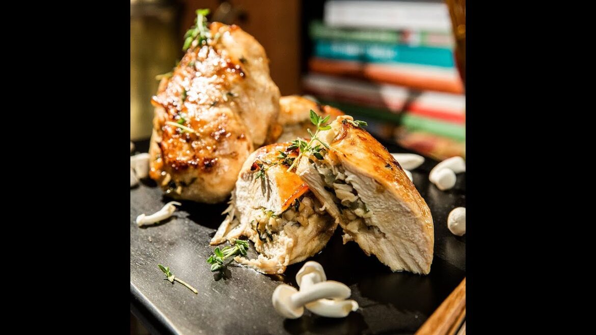 Mushroom-Stuffed Chicken Breast Mushroom-Stuffed Chicken Breast
