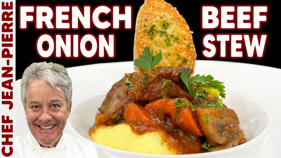 French Onion Beef Stew!? | Chef Jean-Pierre