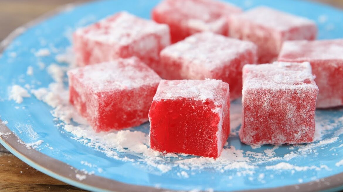 Turkish Delight Recipe | Lokum Recipe Turkish Delight Recipe | Lokum Recipe