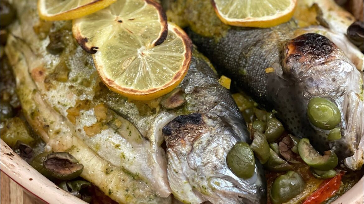 Whole Roasted Moroccan Fish With Chermoula Recipe